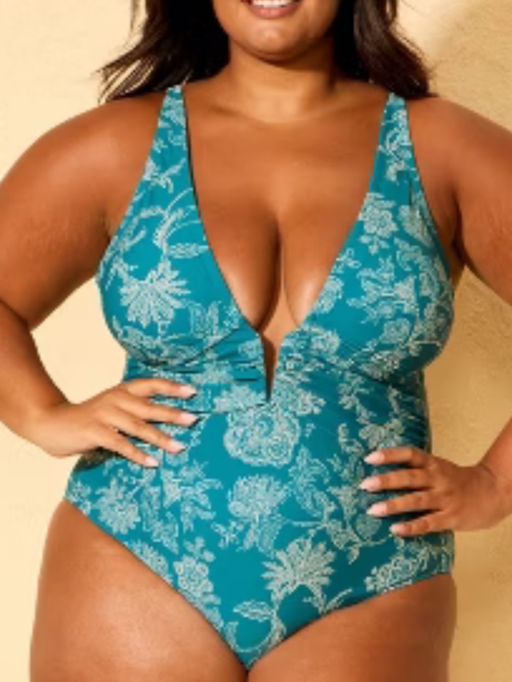 NWT Shade & Shore One Piece Plus Swimsuit Bathing Suit